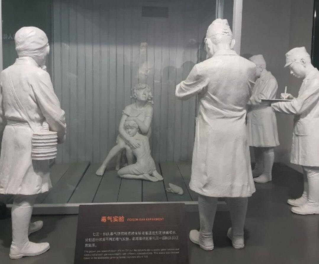 Giftgasversuche der Einheit 731 an Gefangenen